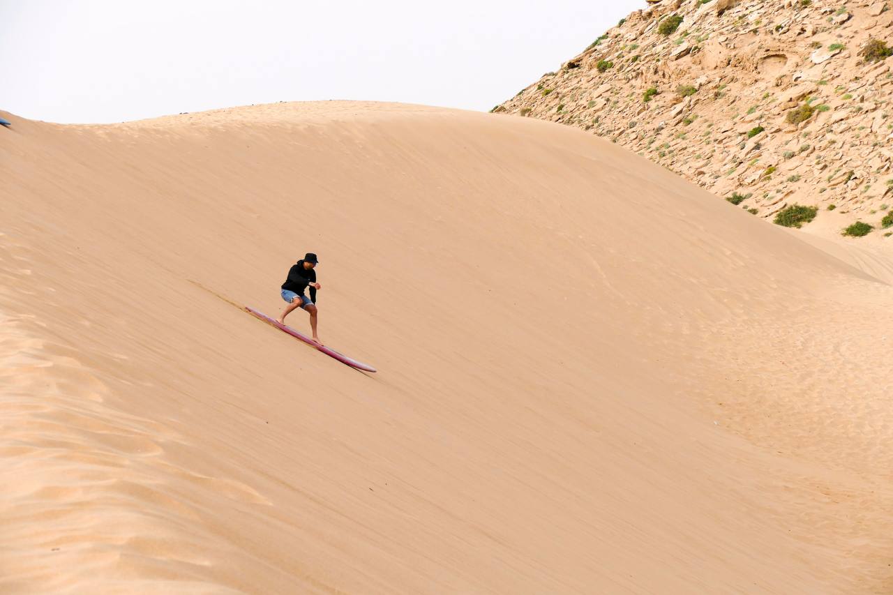 Sandboard à Taghazout