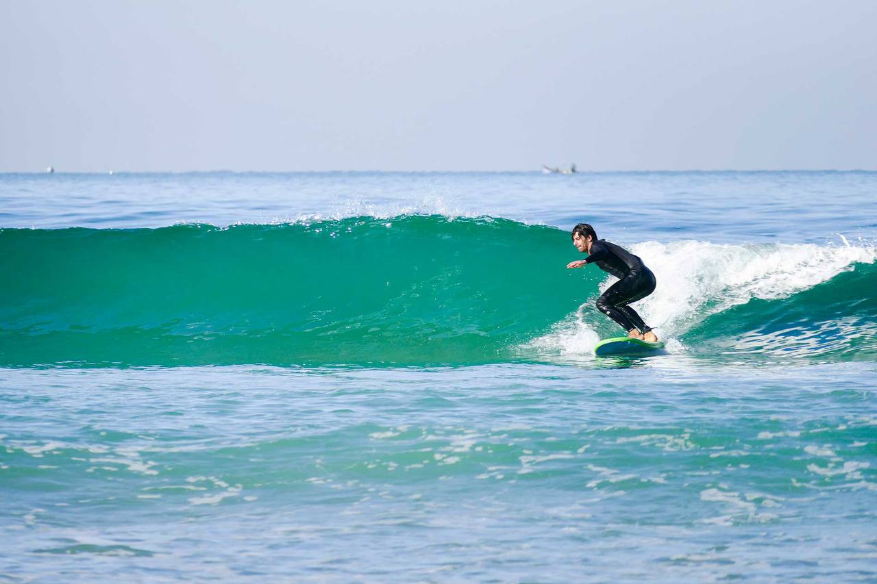 Intermediate surf lesson in Taghazout, Morocco
