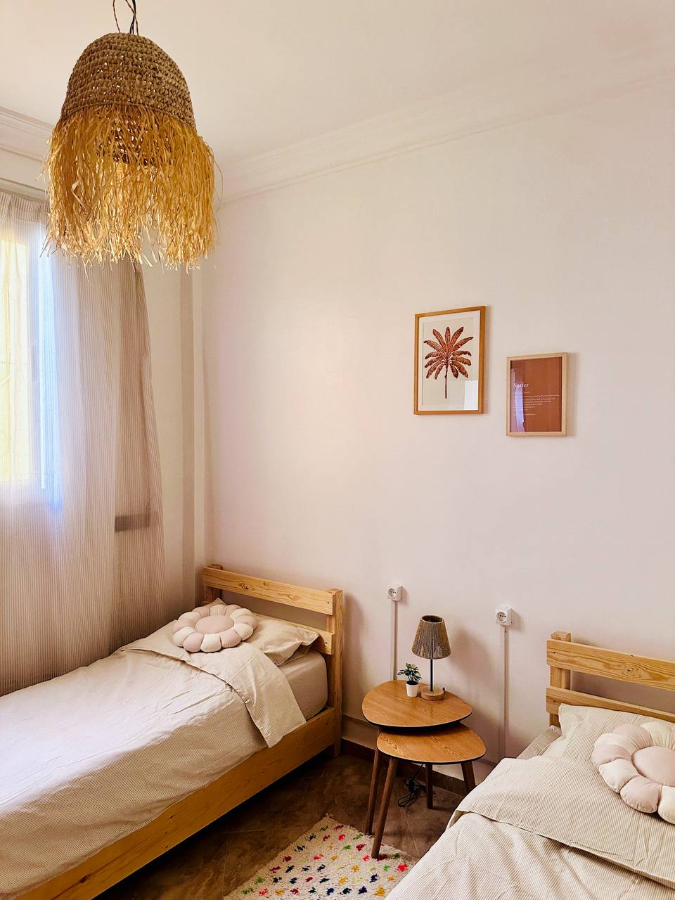 Foto twin kamer 12 in ons surfhuis in Aourir