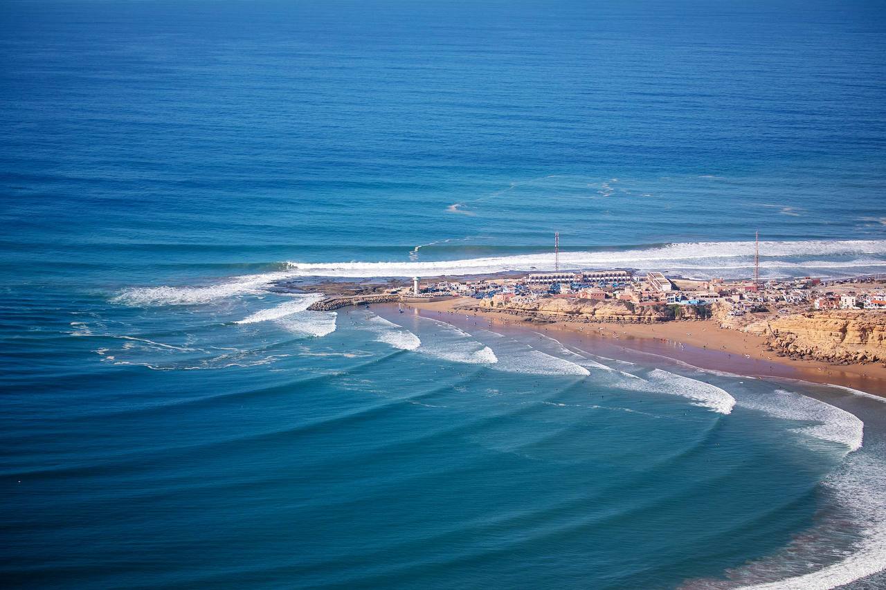 Imsouane surf spot near Imsouane, 45 min north of Taghazout